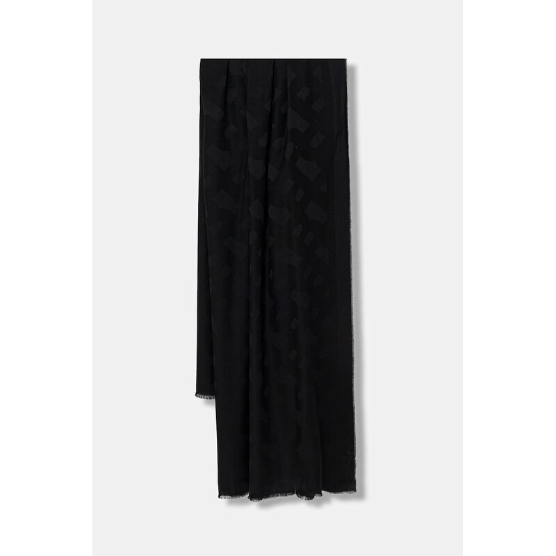 Šál s prímesou vlny BOSS Monyque 66916100