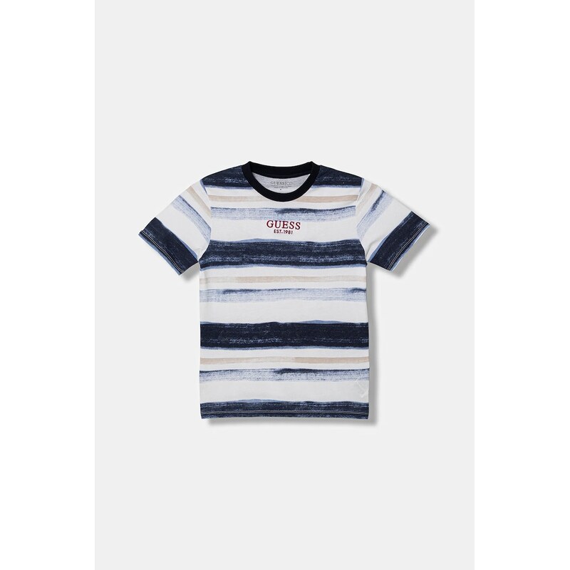 Detské bavlnené tričko Guess 67032967