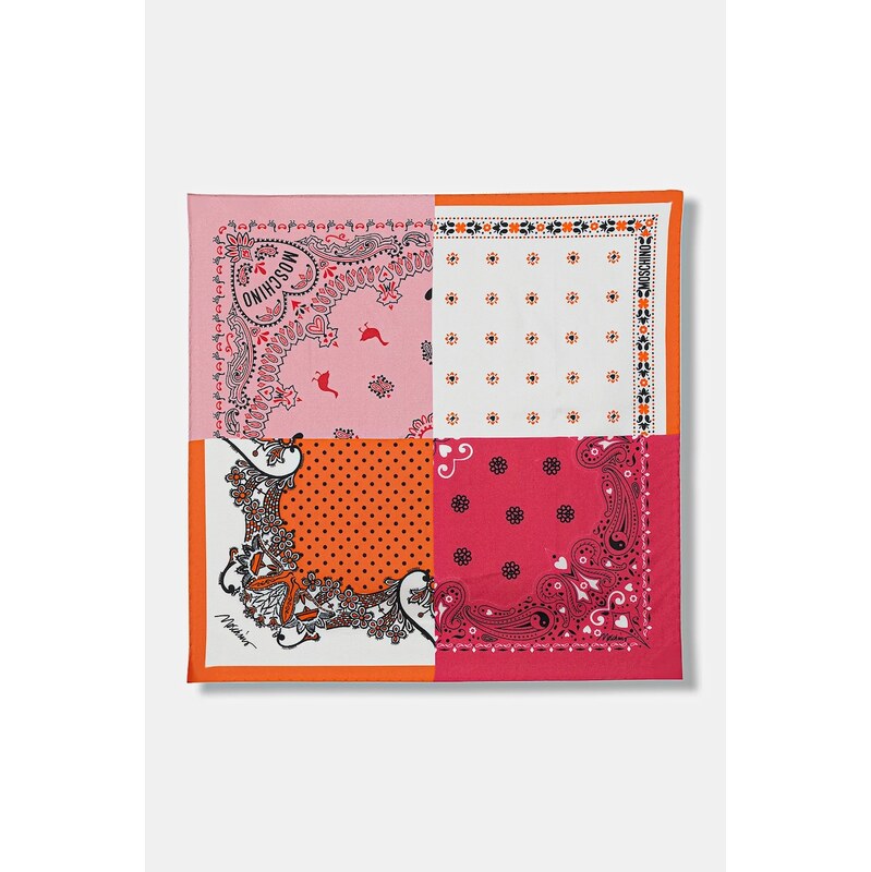 Hodvábna šatka Moschino 67155242