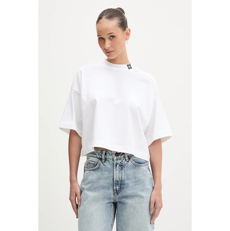 Bavlnené tričko HUGO Damelody 67155190