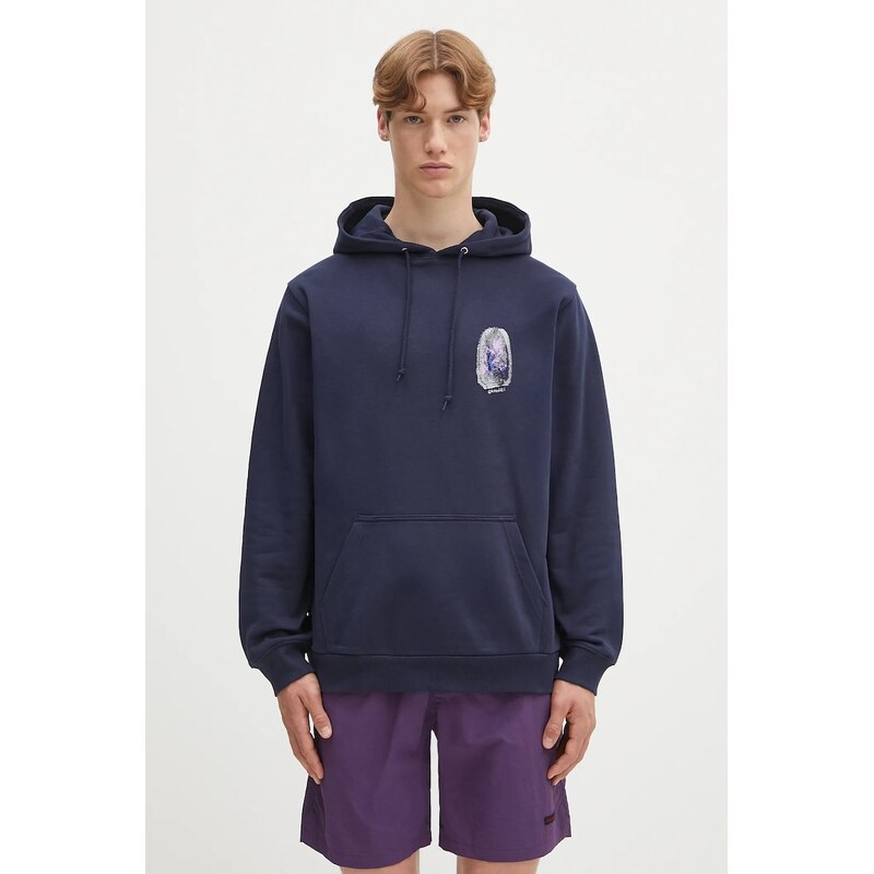 Bavlnená mikina Gramicci Thumbprint Hooded Sweatshirt 67168006