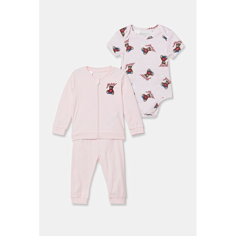 Detská tepláková súprava z bavlny Guess 67096596