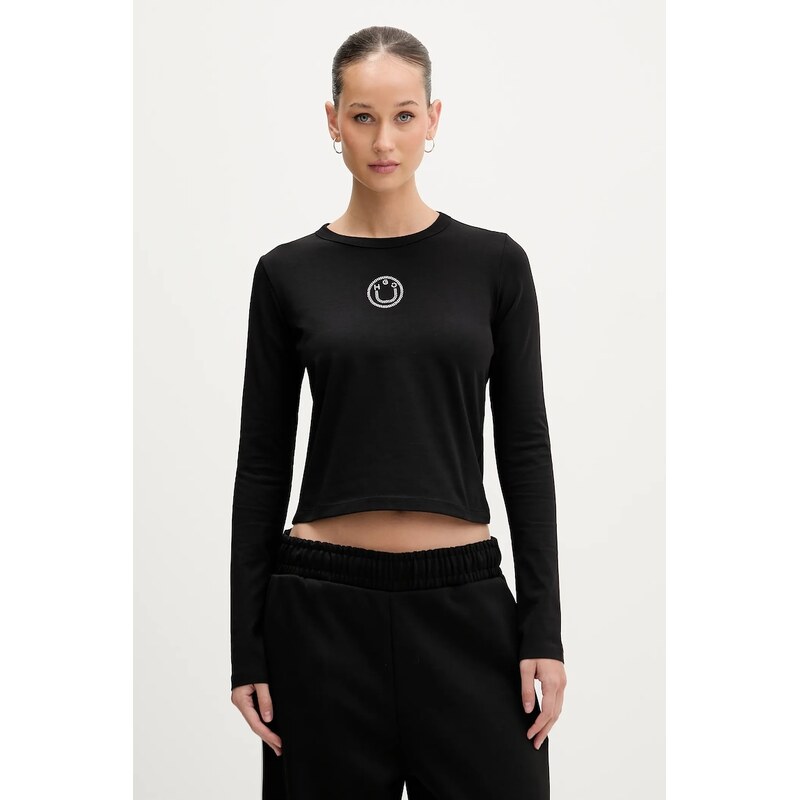 Tričko s dlhým rukávom Hugo Blue Daliriee_B 67094643