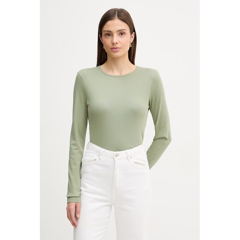 Bavlnené tričko s dlhým rukávom United Colors of Benetton 67190192