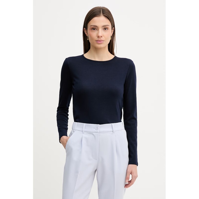 Bavlnené tričko s dlhým rukávom United Colors of Benetton 67190191