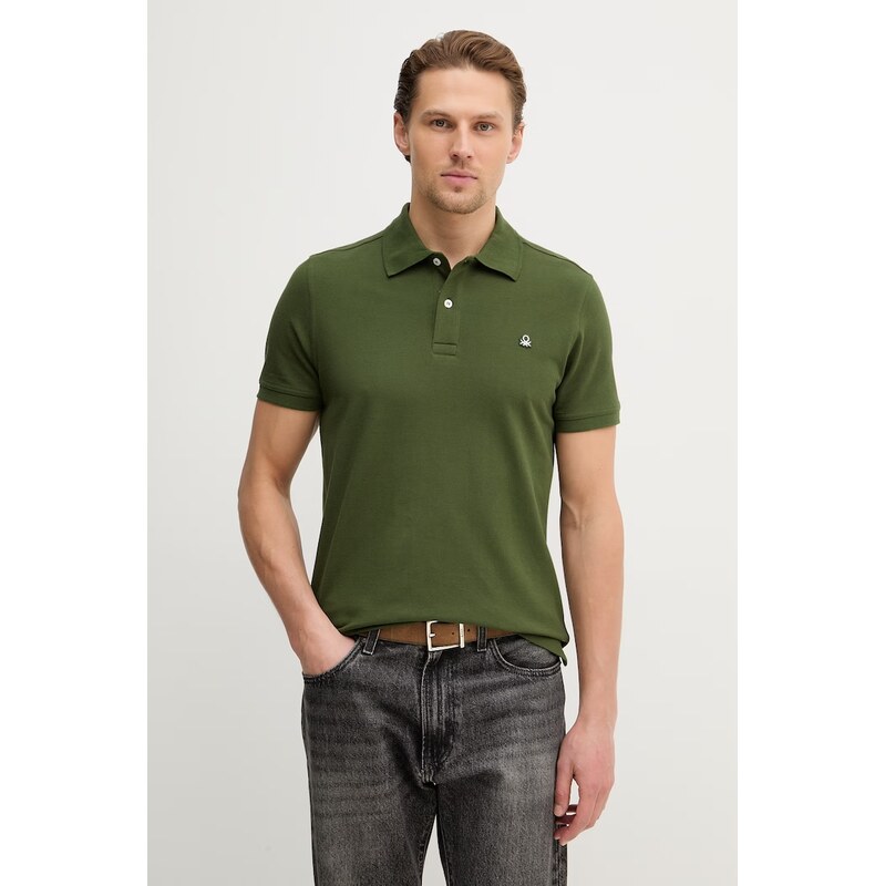 Bavlnené polo tričko United Colors of Benetton 67213979