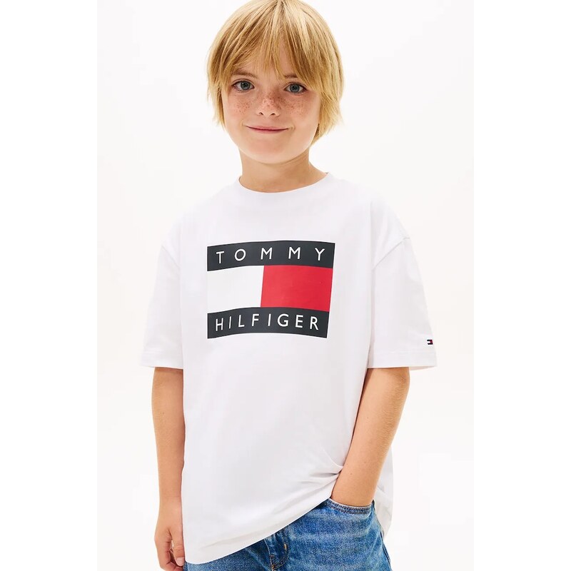 Detské bavlnené tričko Tommy Hilfiger 66964543