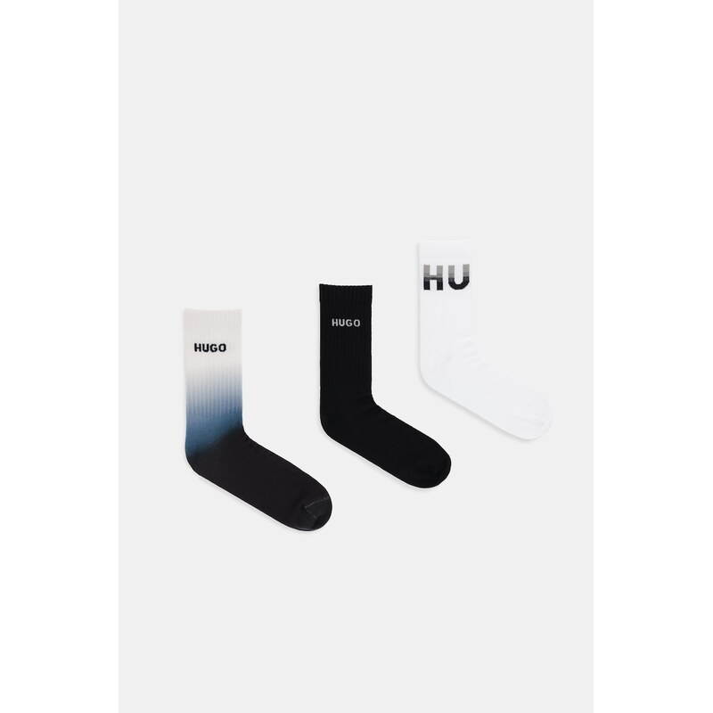 Ponožky HUGO 3P QS RIB RISING CC 3-pak 67185943