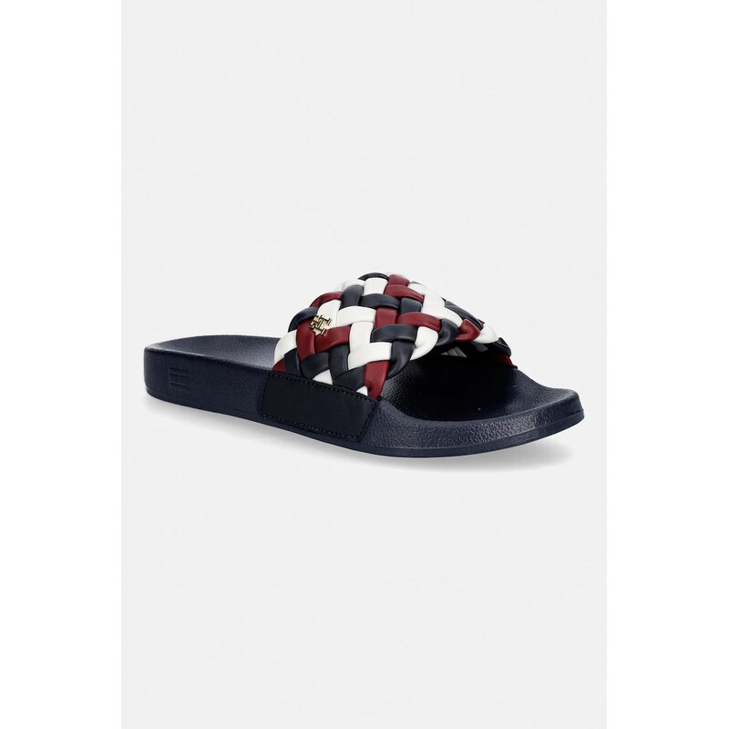 Šľapky Tommy Hilfiger TH CORNROW POOL SLIDE 67227580