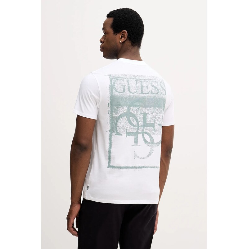 Bavlnené tričko Guess PAINTERS 66244351