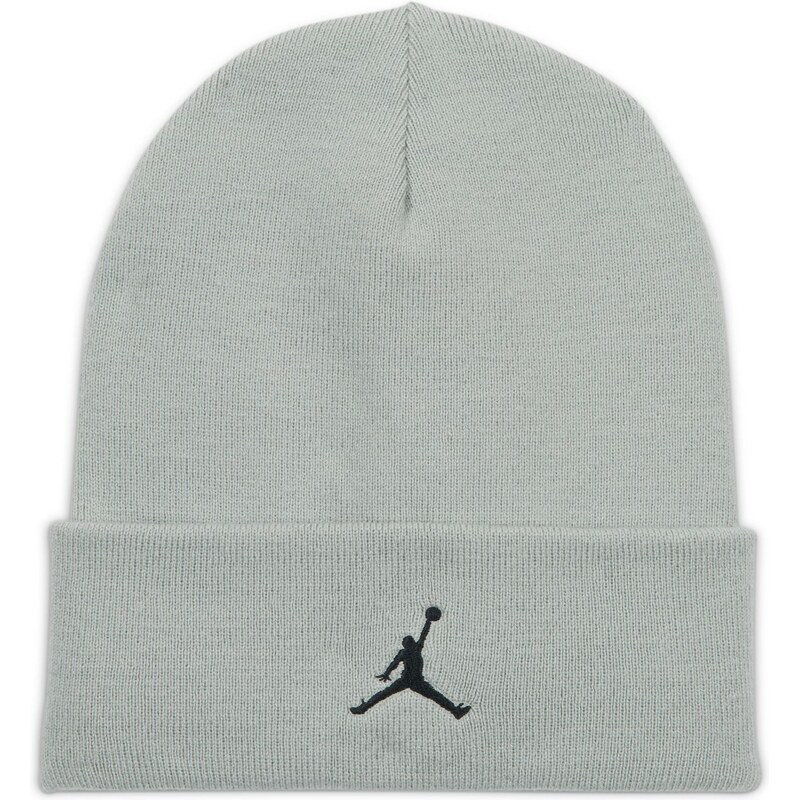 Jordan Peak Satin-Lined Beanie Light Smoke Grey - Unisex - Čapica 67244291