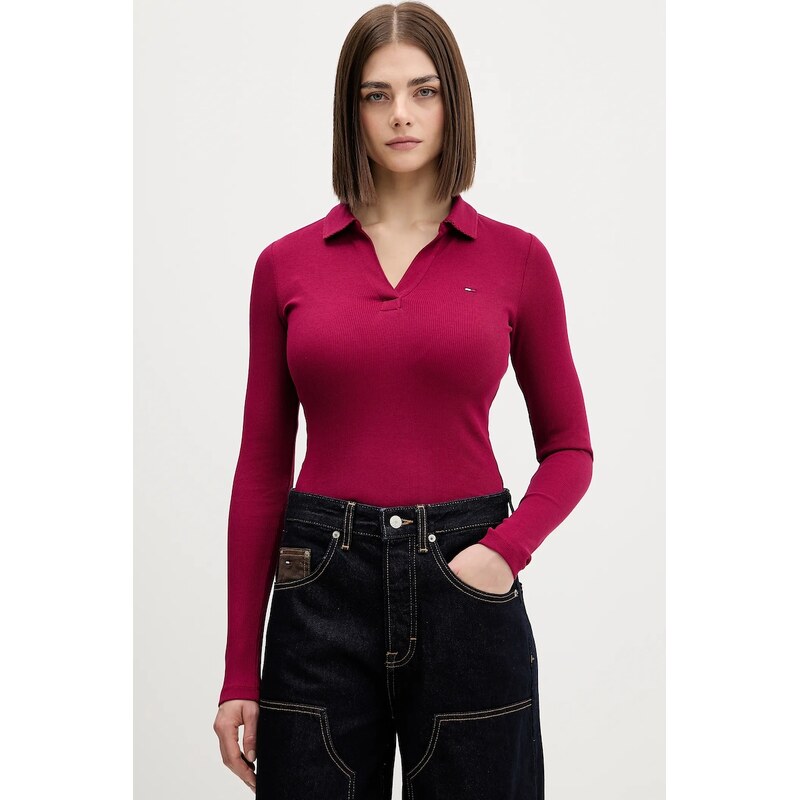 Tričko s dlhým rukávom Tommy Jeans 66666600