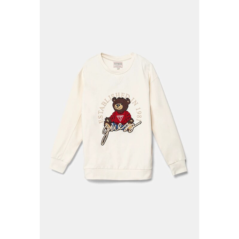 Detská bavlnená mikina Guess 61539206