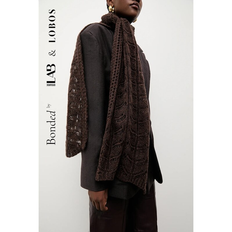 Vlnený šál Bonded by Answear.LAB & LOBOS 66709535