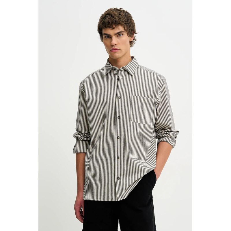 Bavlnená košeľa A.P.C. Surchemise Malo 67094498