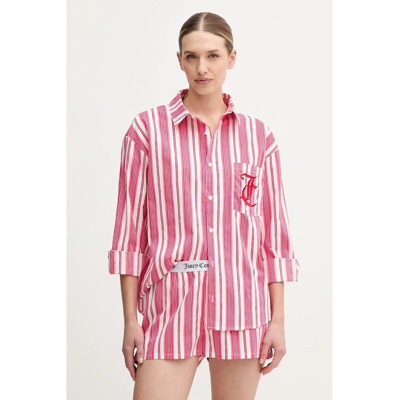 Bavlnená pyžamová košeľa Juicy Couture 66692008