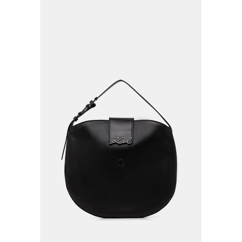 Kožená kabelka Karl Lagerfeld K/SIGNATURE 66897816