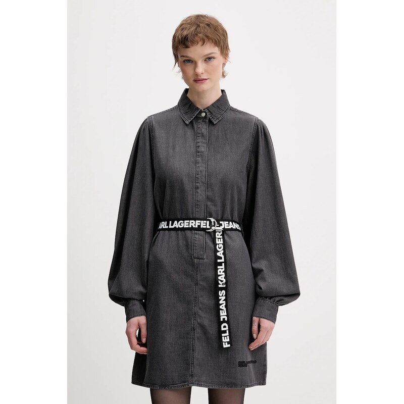 Rifľové šaty Karl Lagerfeld Jeans 66980695