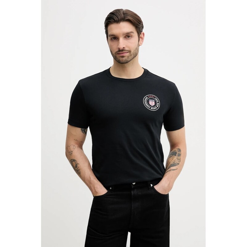 Bavlnené tričko Gant 66980705