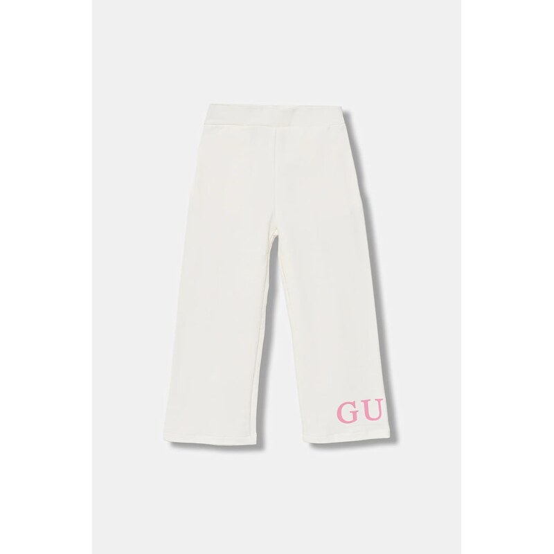 Detské bavlnené tepláky Guess 67068745