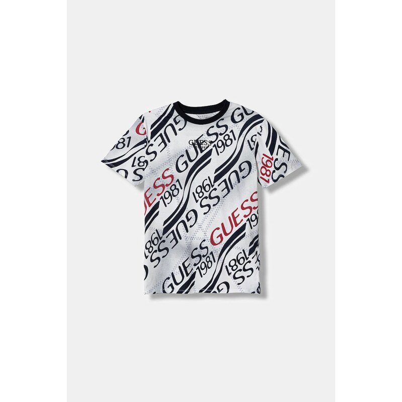 Detské bavlnené tričko Guess 67032964