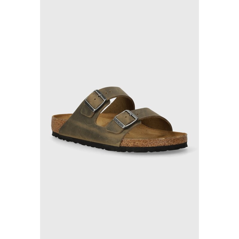 Nubukové šľapky Birkenstock Arizona 50213127