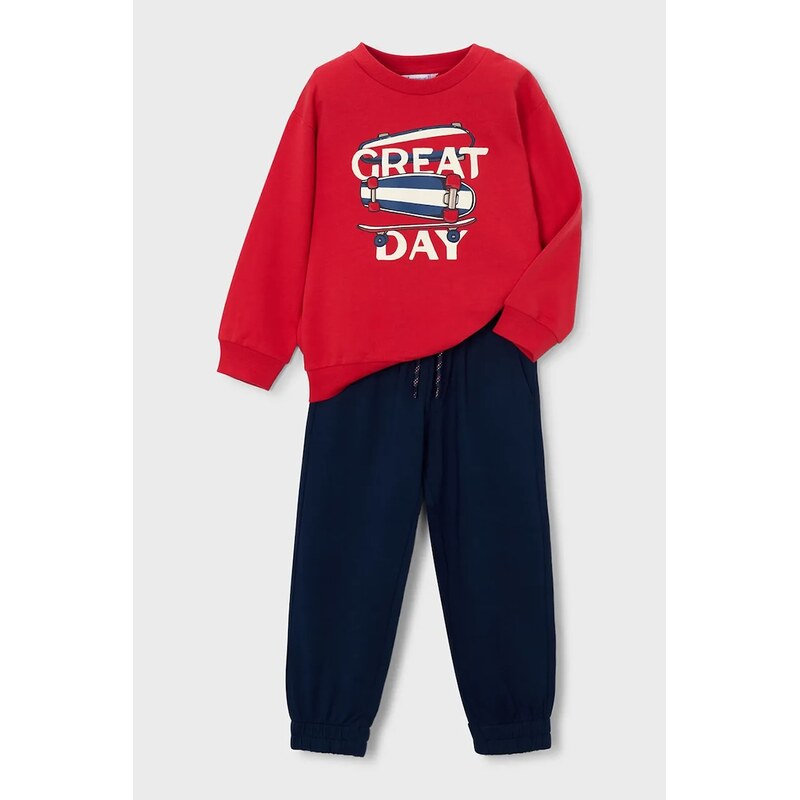 Detská bavlnená tepláková súprava Mayoral 67024527