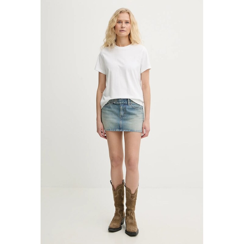 Bavlnené tričko Levis T2 PERFECT 67067084