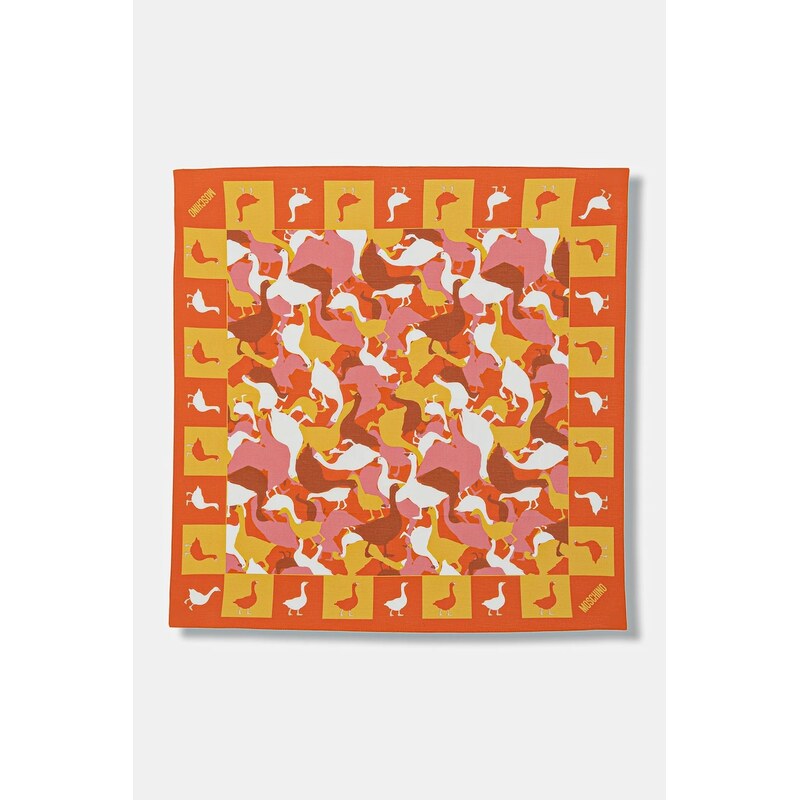 Bavlnený šál Moschino 67155256