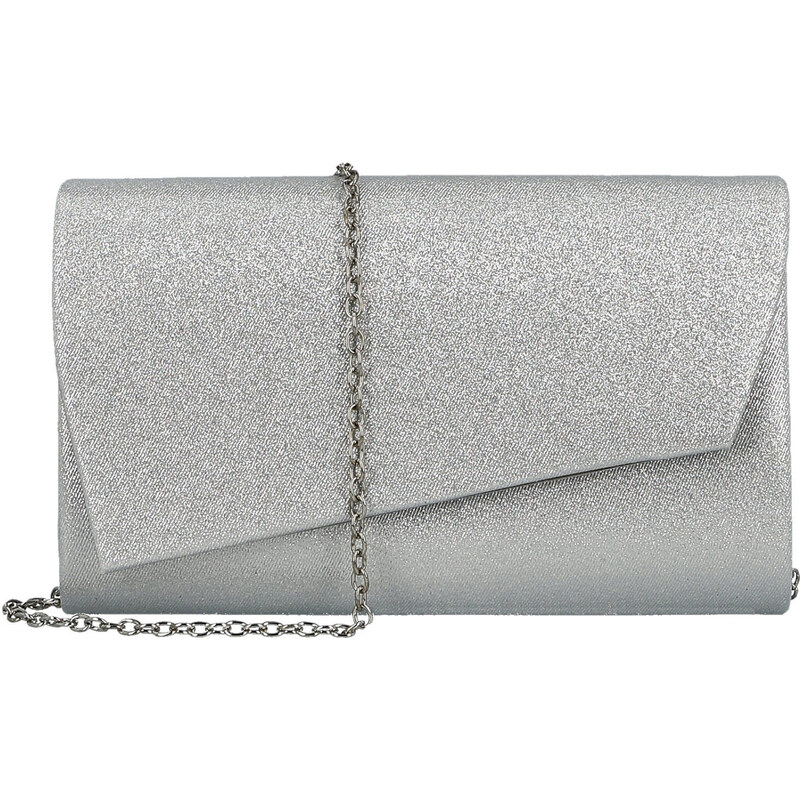 Dámska listová kabelka strieborná - Michelle Moon Skyler strieborná 67367213