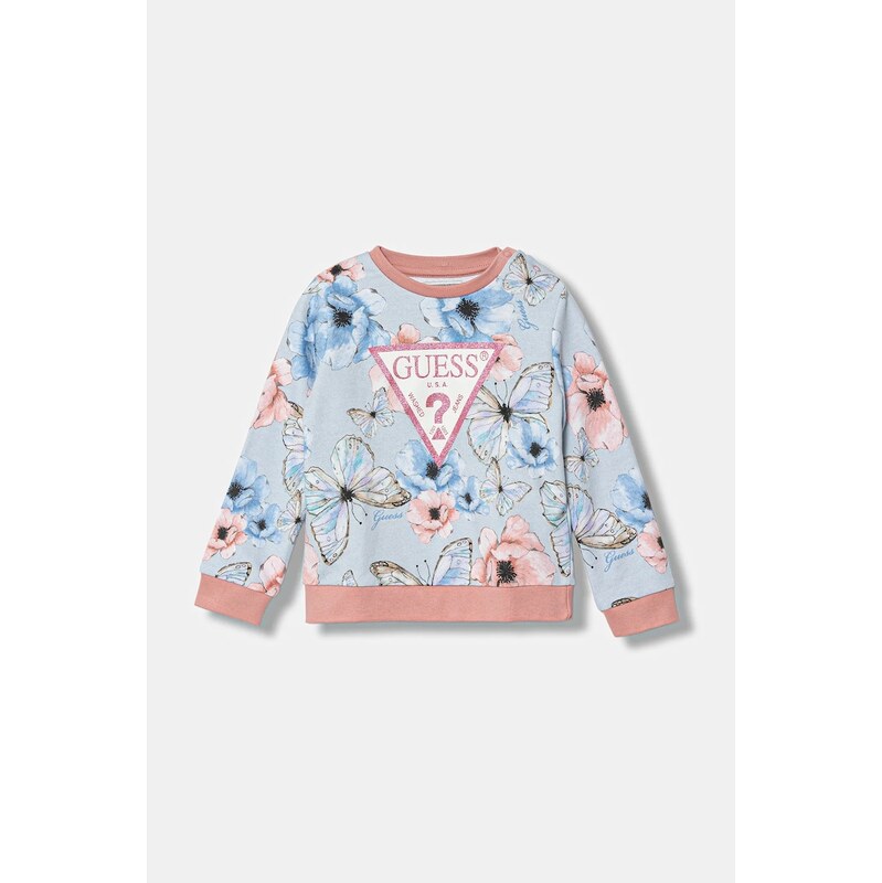 Detská bavlnená mikina Guess 66990581
