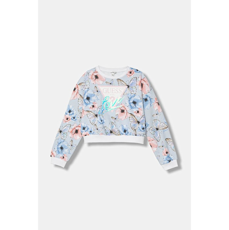 Detská bavlnená mikina Guess 67033319