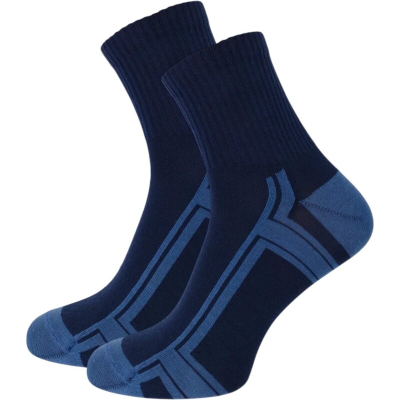 Tmavomodré pohodlné pánske ponožky Active 67297764