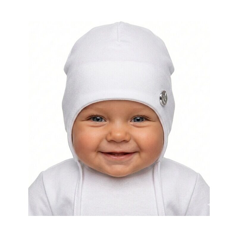 RADA Kojenecká čiapka Ela White 62040719