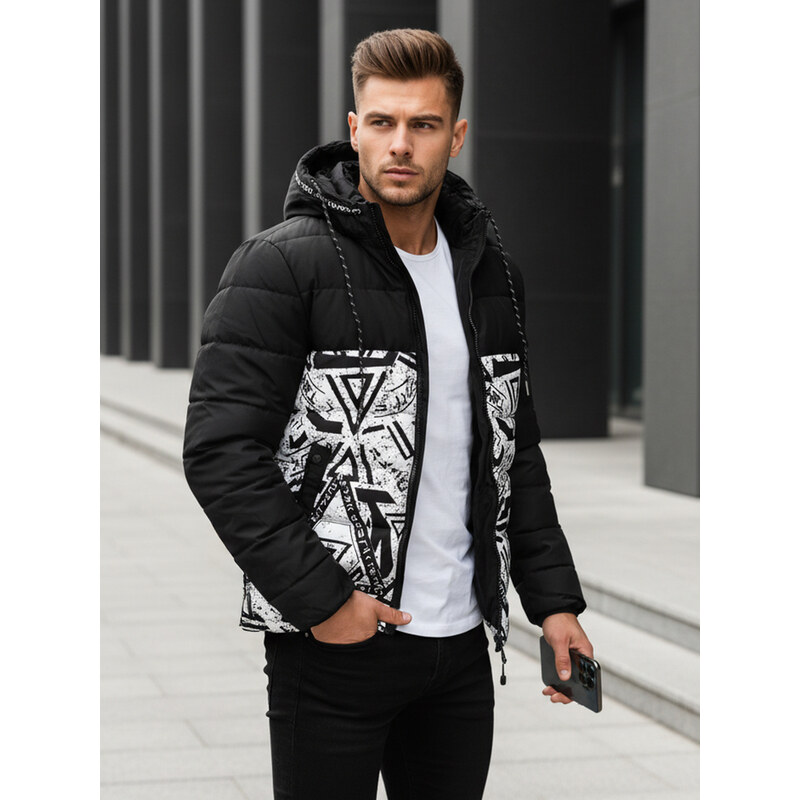 DStreet Pánska zimná bunda s kapucňou 67248044