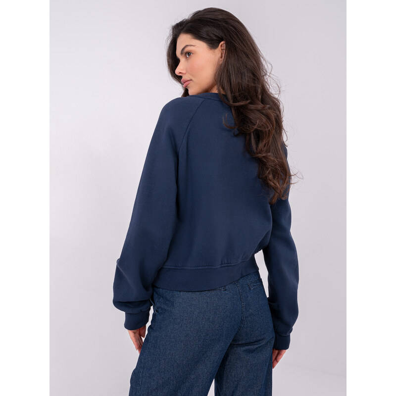 Factory Price Dámska mikina na zips, tmavomodrá 67248051