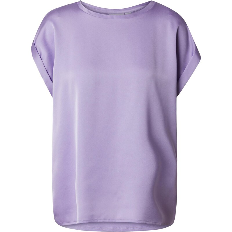 VILA Tričko VIEllette levanduľová 67250955