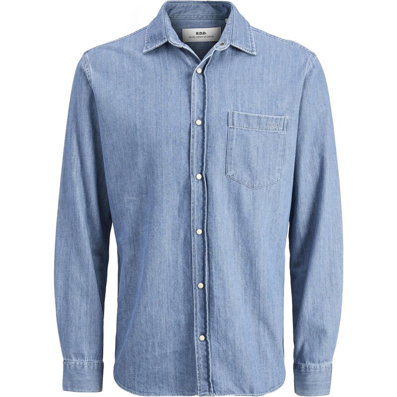 R.D.D. ROYAL DENIM DIVISION Košeľa RDDLESNER modrá denim 67251009