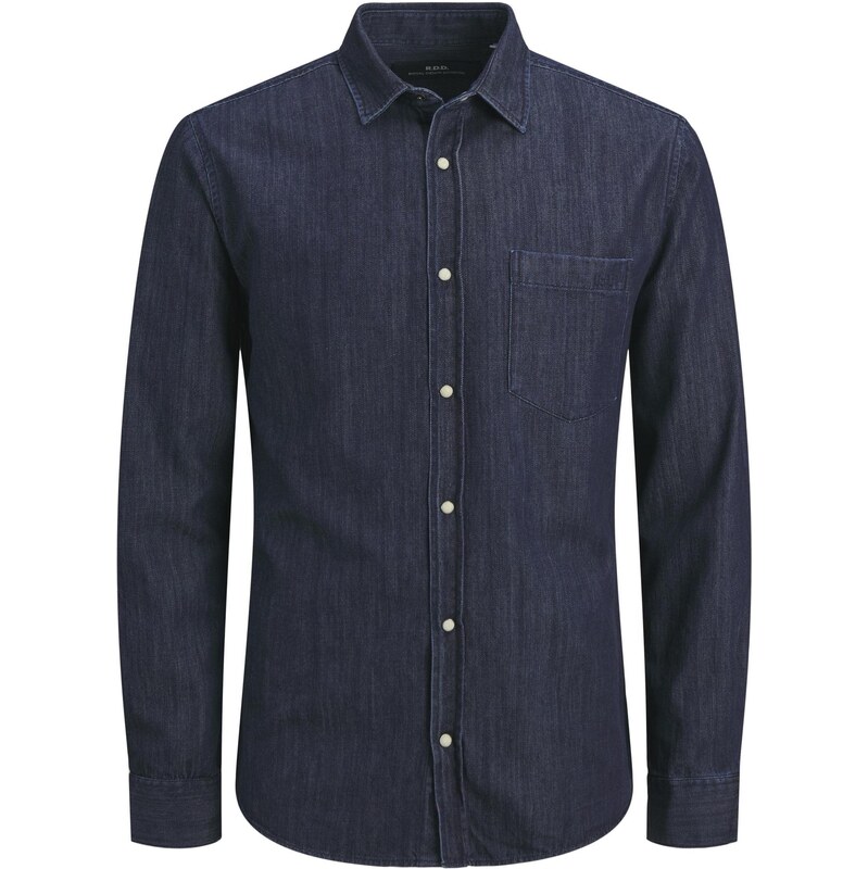 R.D.D. ROYAL DENIM DIVISION Košeľa RDDLESNER námornícka modrá 67251010