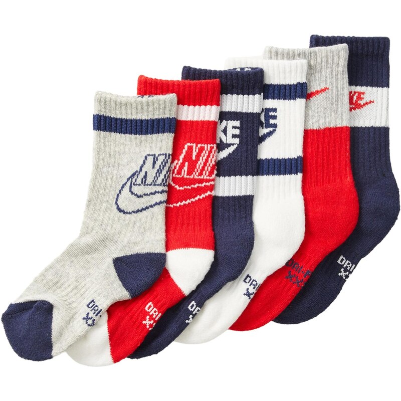 Nike Sportswear Ponožky námornícka modrá / sivá melírovaná / červená / 67251112