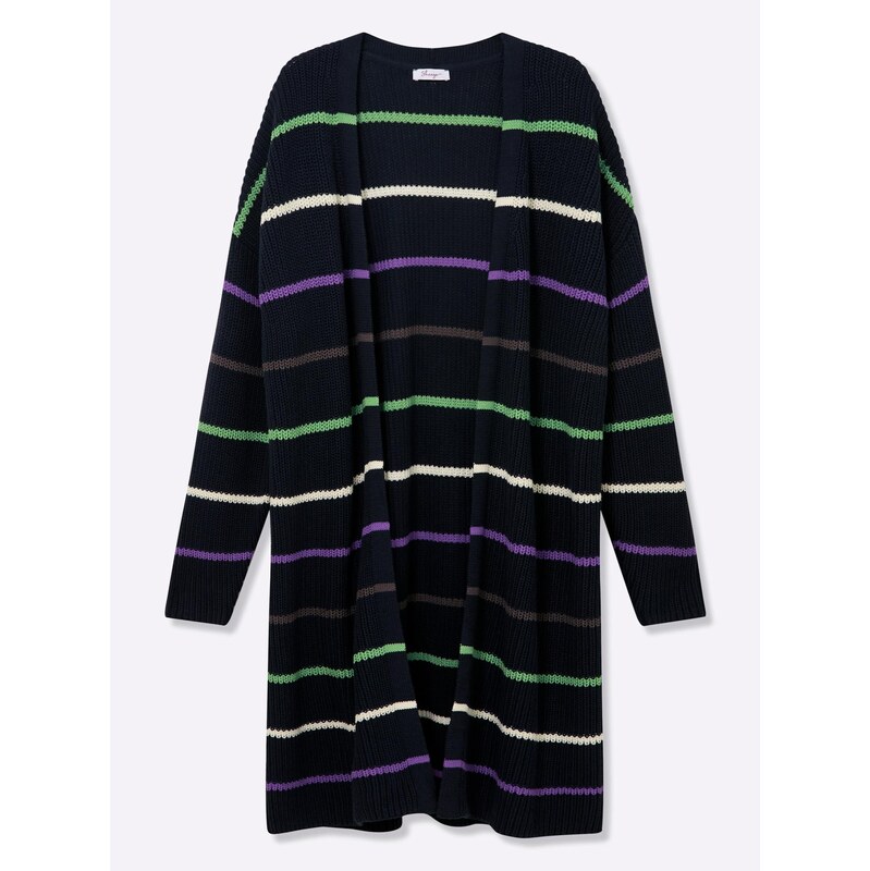 SHEEGO Kardigán námornícka modrá / zmiešané farby 67251133