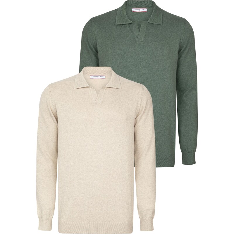 Felix Hardy Sveter béžová / nefritová 67251192