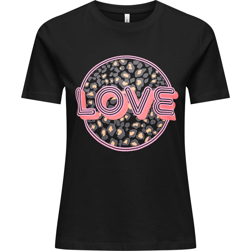 Only Tall Tričko ONLARIYA tmavosivá / pitaya / svetloružová / čierna 67251217