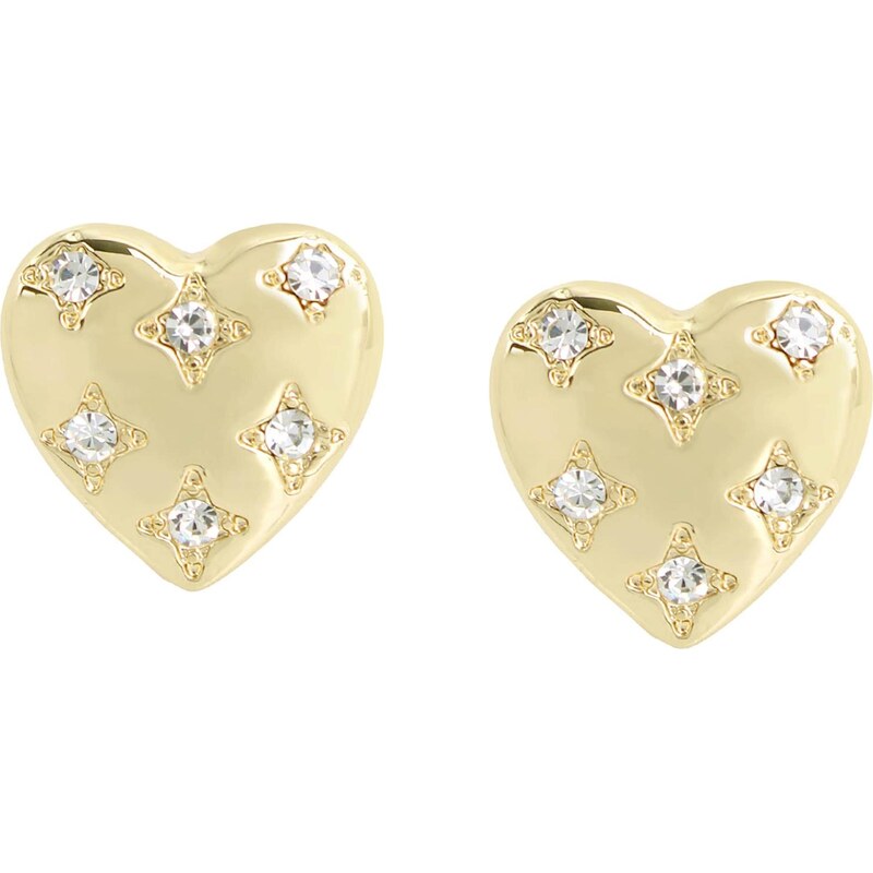 STEVE MADDEN Náušnice zlatá / priehľadná 67251221