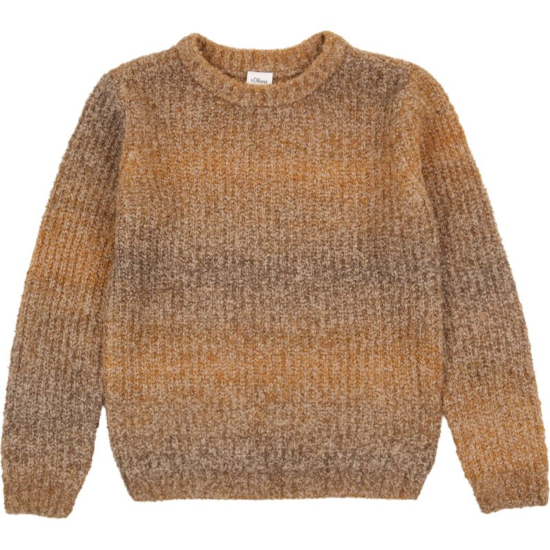 s.Oliver Sveter mokka / farby bahna / mandarínková 67251343