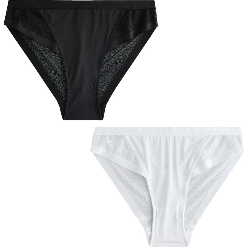 Next Nohavičky čierna / biela 67251347