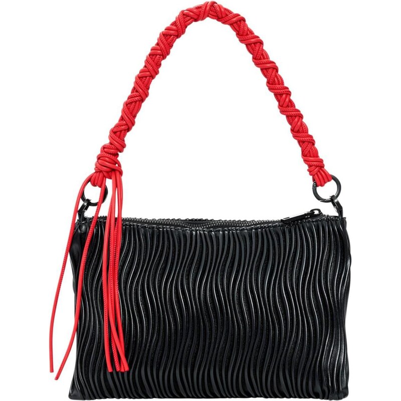 Desigual Kabelka na rameno grenadínová / čierna 67251393