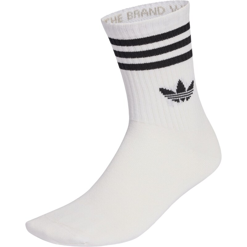 ADIDAS ORIGINALS Ponožky 3-STRIPES CREW 10 PAIRS čierna / biela 67251396