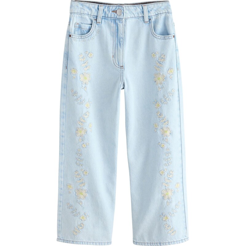 Next Džínsy svetlomodrá / svetložltá / biela 67252551