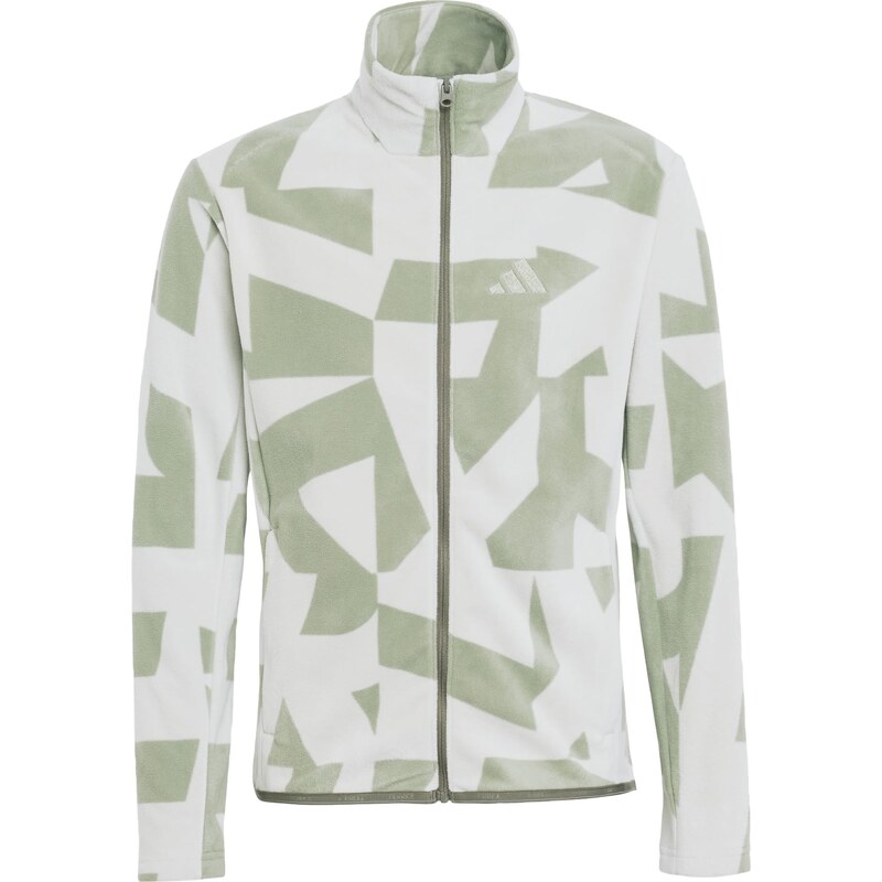 ADIDAS TERREX Funkčná flisová bunda Multi svetlozelená / biela 67252570